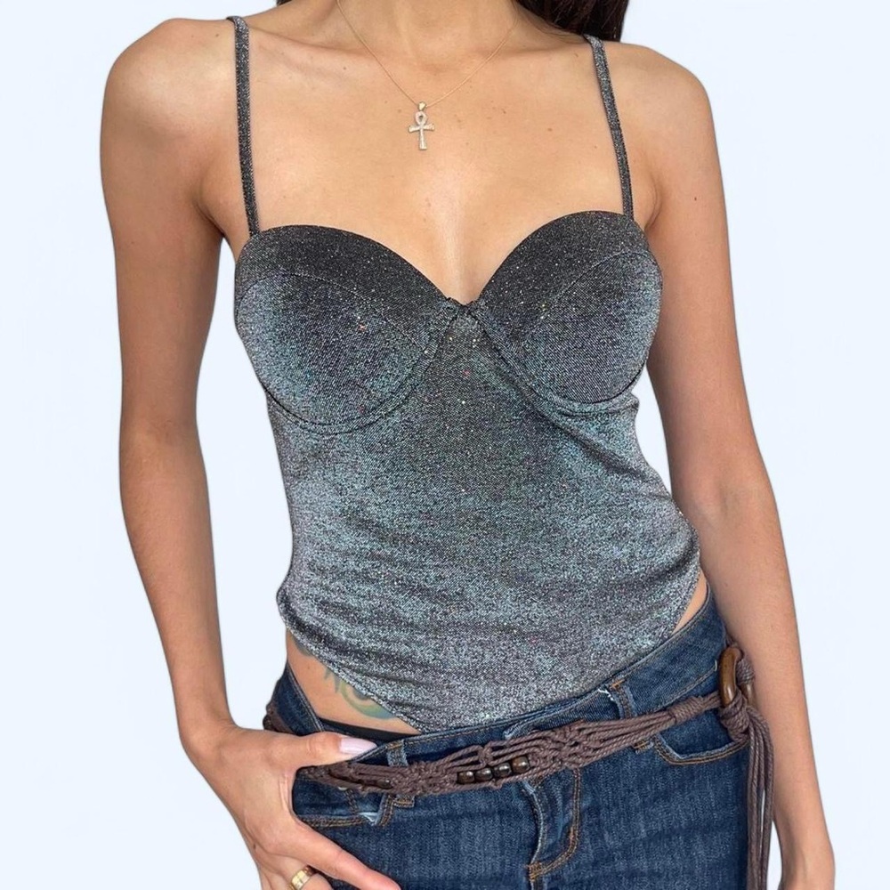 OHS Sparkly Silver Bodysuit ✨